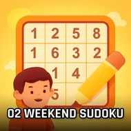 02 Weekend Sudoku - Expert Grid game