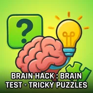 Brain Hack : Brain Test - Tricky Puzzles - Expert Grid game