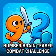 Number Brain Teaser Combat Challenge - Number Logic game